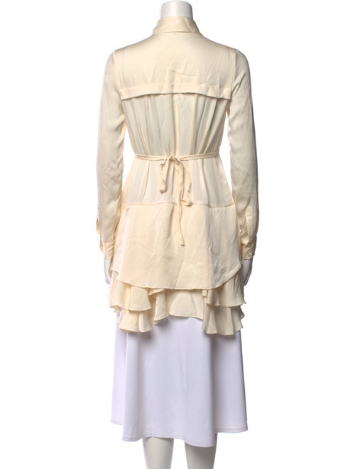 Marissa Webb Silk Long Sleeve Tunic