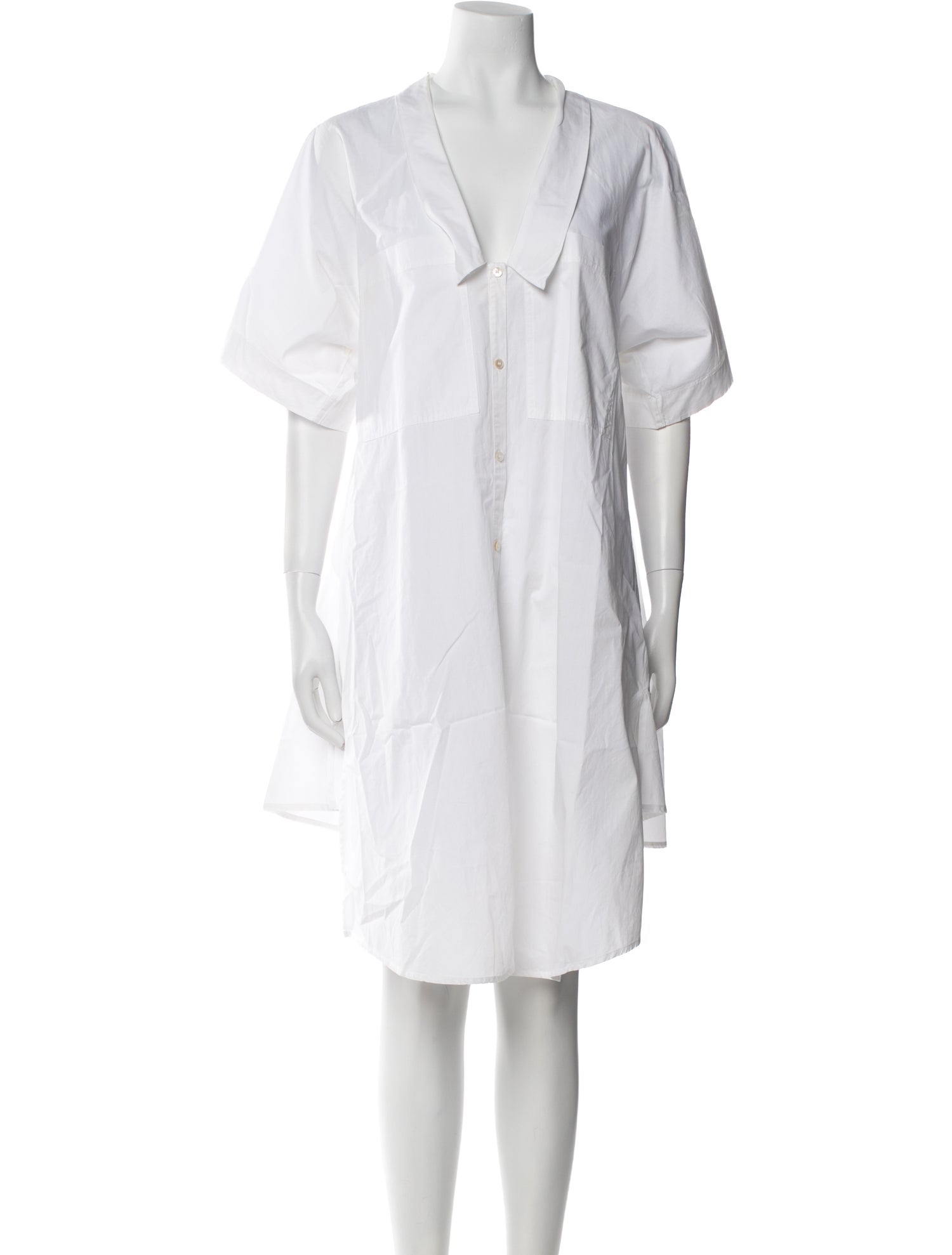 Marissa Webb V-Neck Midi Length Dress