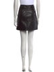 Marissa Webb Lamb Leather Mini Skirt