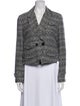 Marissa Webb Silk Tweed Pattern Blazer