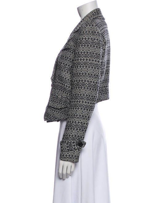 Marissa Webb Silk Tweed Pattern Blazer