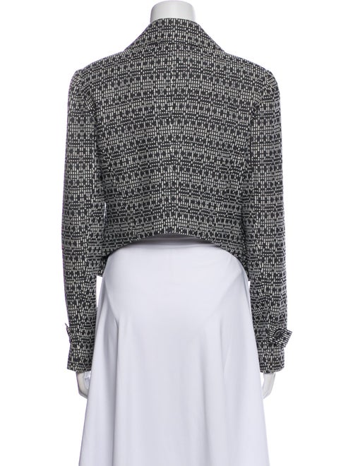 Marissa Webb Silk Tweed Pattern Blazer