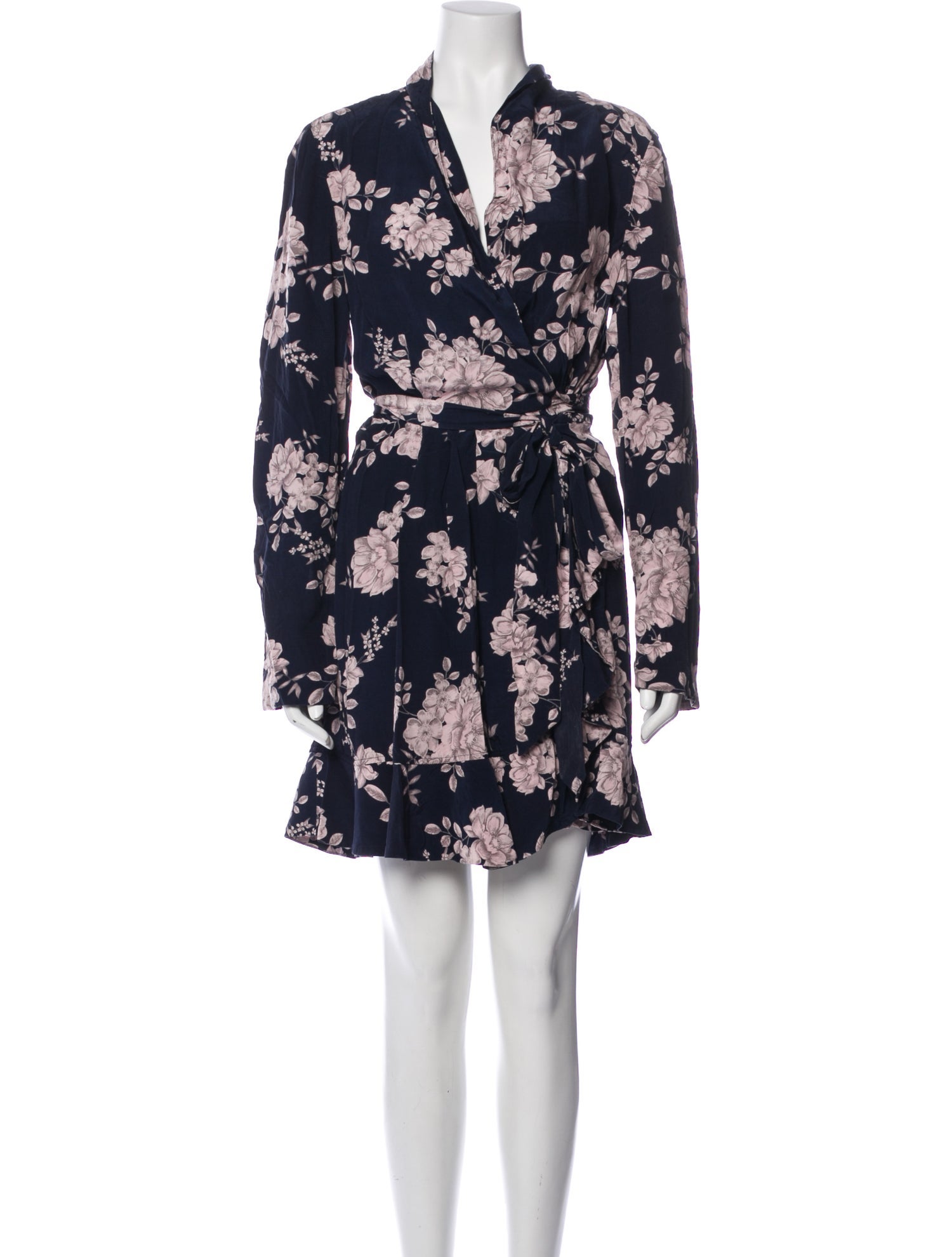 Marissa Webb Floral Print Mini Dress