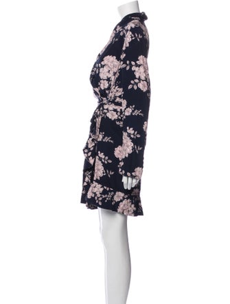 Marissa Webb Floral Print Mini Dress