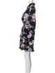 Marissa Webb Floral Print Mini Dress