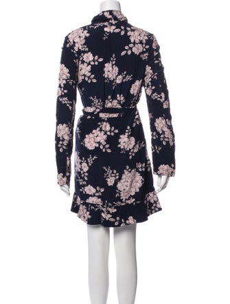 Marissa Webb Floral Print Mini Dress