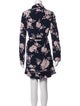Marissa Webb Floral Print Mini Dress