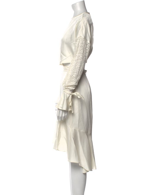 Marissa Webb Crew Neck Midi Length Dress