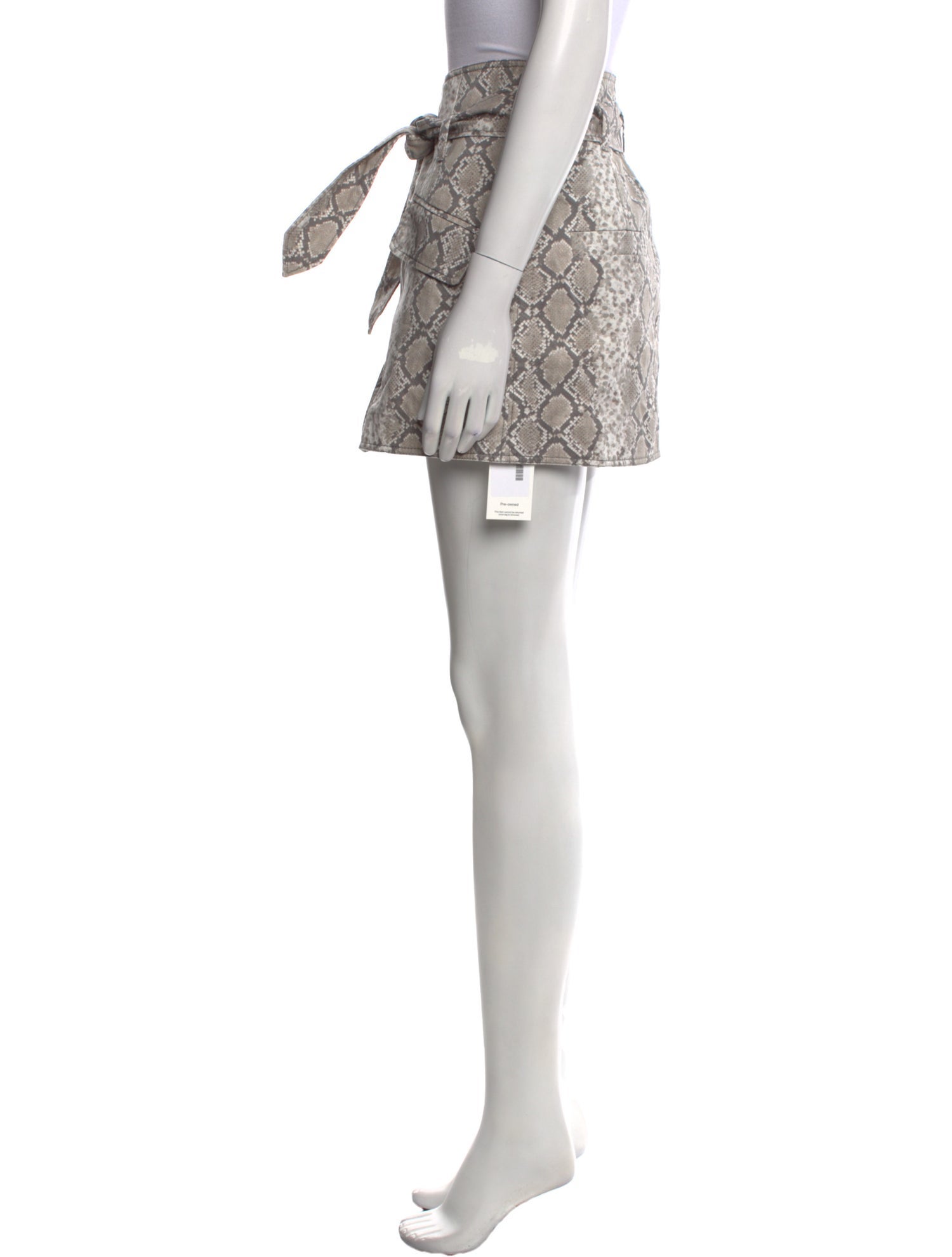 Marissa Webb Animal Print Mini Skirt w/ Tags
