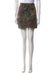 Marissa Webb Camouflage Print Mini Skirt