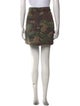 Marissa Webb Camouflage Print Mini Skirt