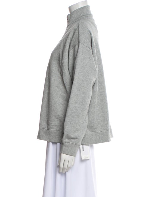 Marissa Webb Mock Neck Long Sleeve Sweatshirt