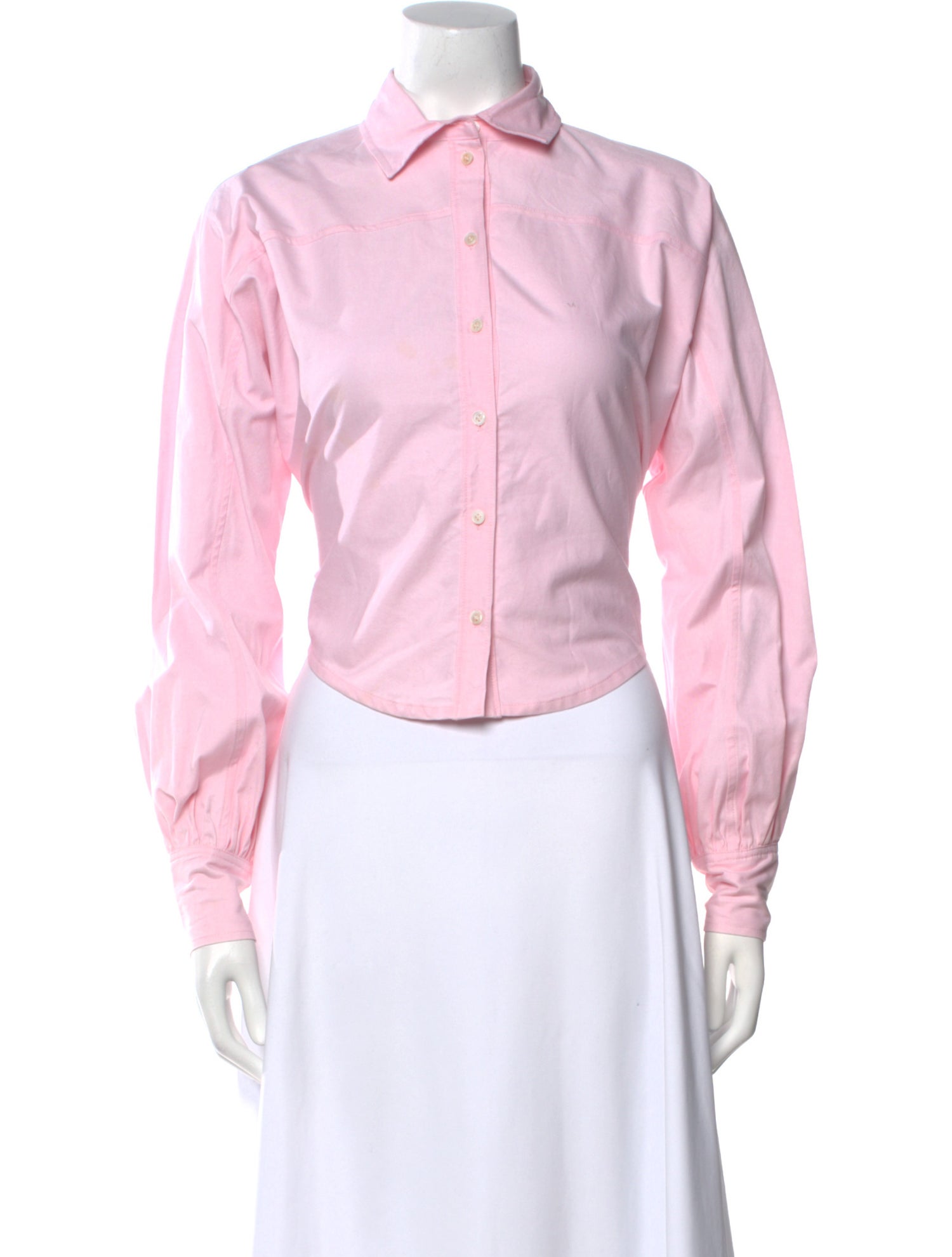 Marissa Webb Long Sleeve Button-Up Top