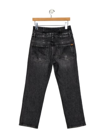 Marissa Webb High-Rise Straight Leg Jeans