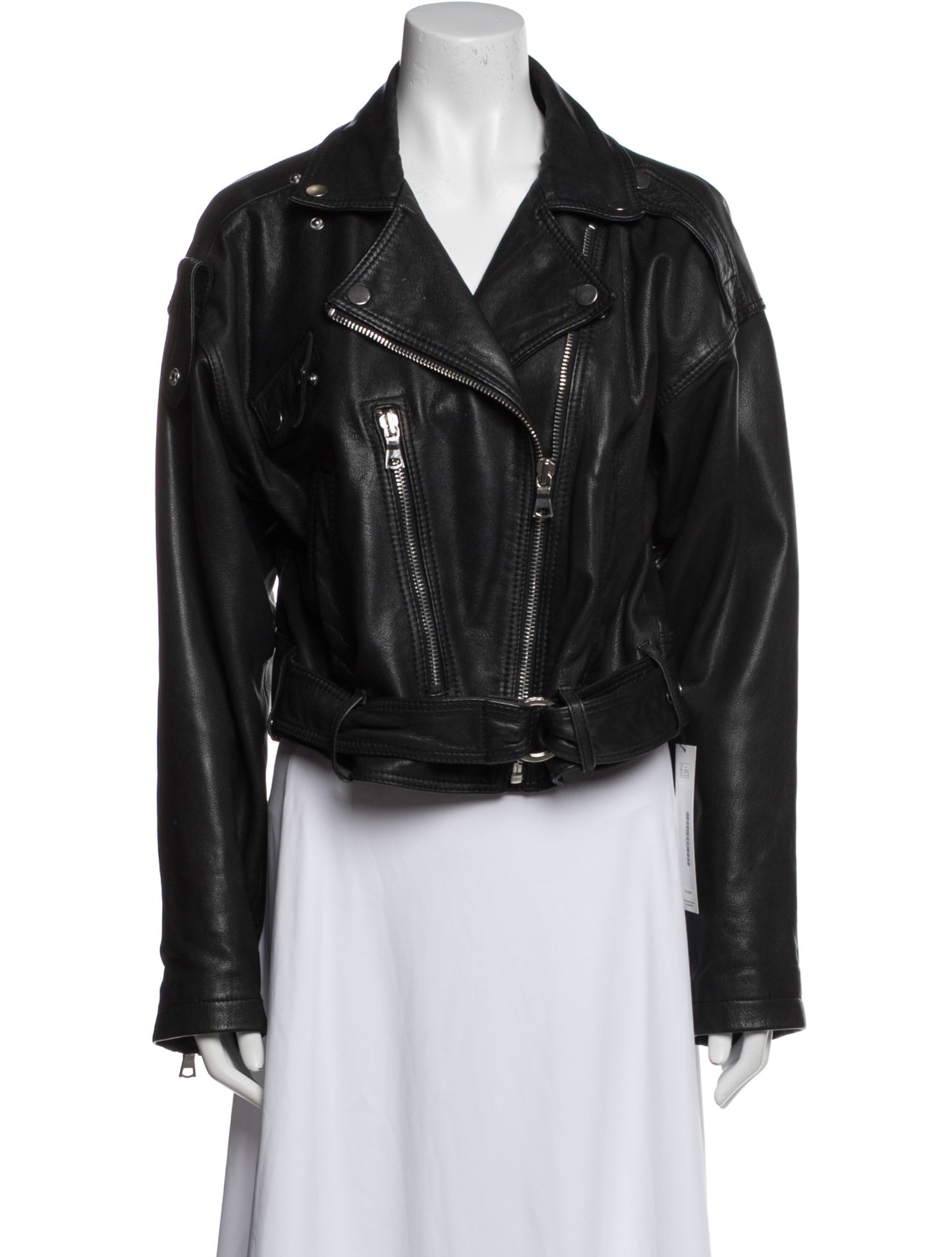 Marissa Webb Goat Leather Biker Jacket