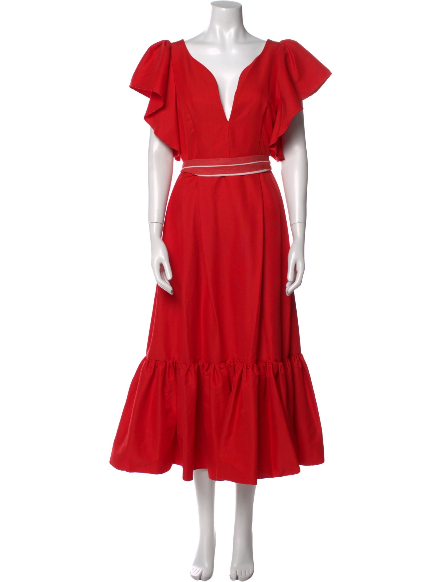 Marissa Webb V-Neck Long Dress