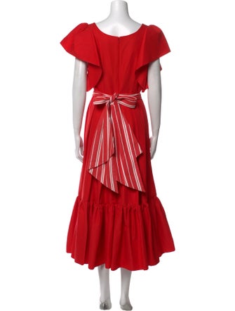 Marissa Webb V-Neck Long Dress