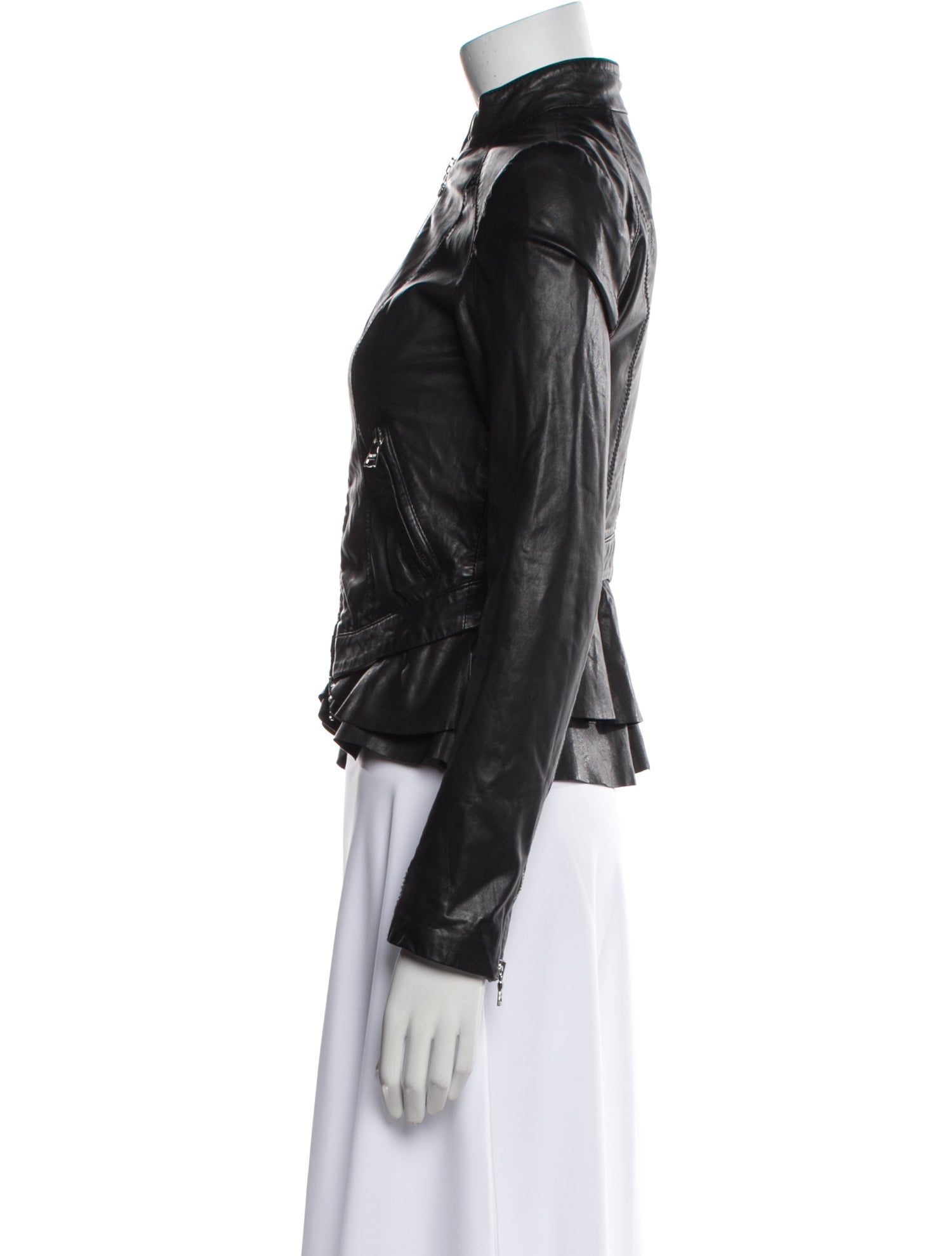 Marissa Webb Lamb Leather Biker Jacket