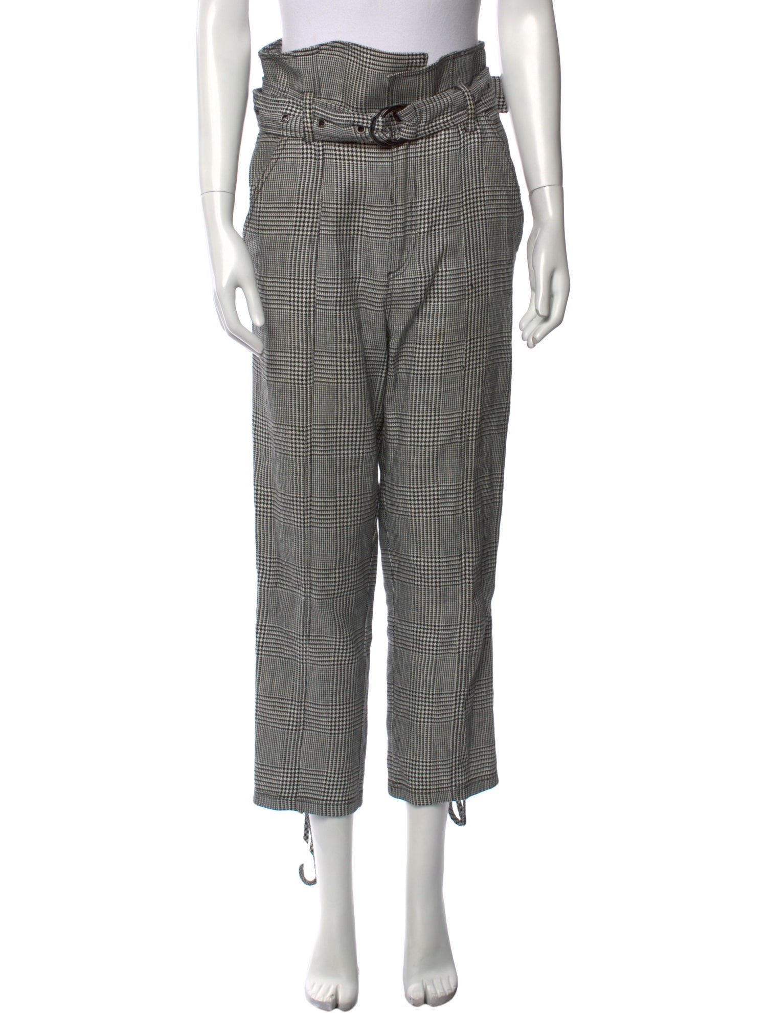 Marissa Webb Linen Straight Leg Pants