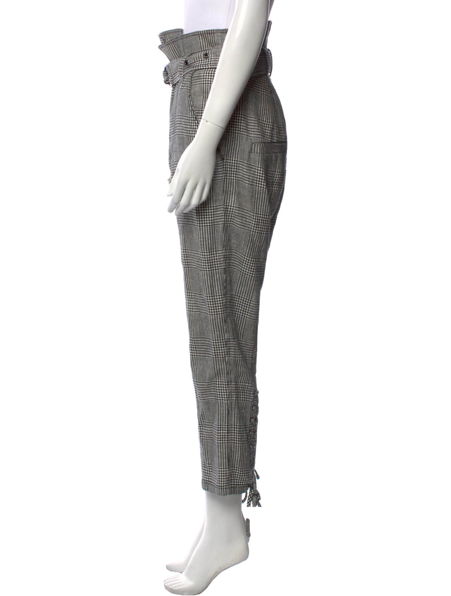 Marissa Webb Linen Straight Leg Pants
