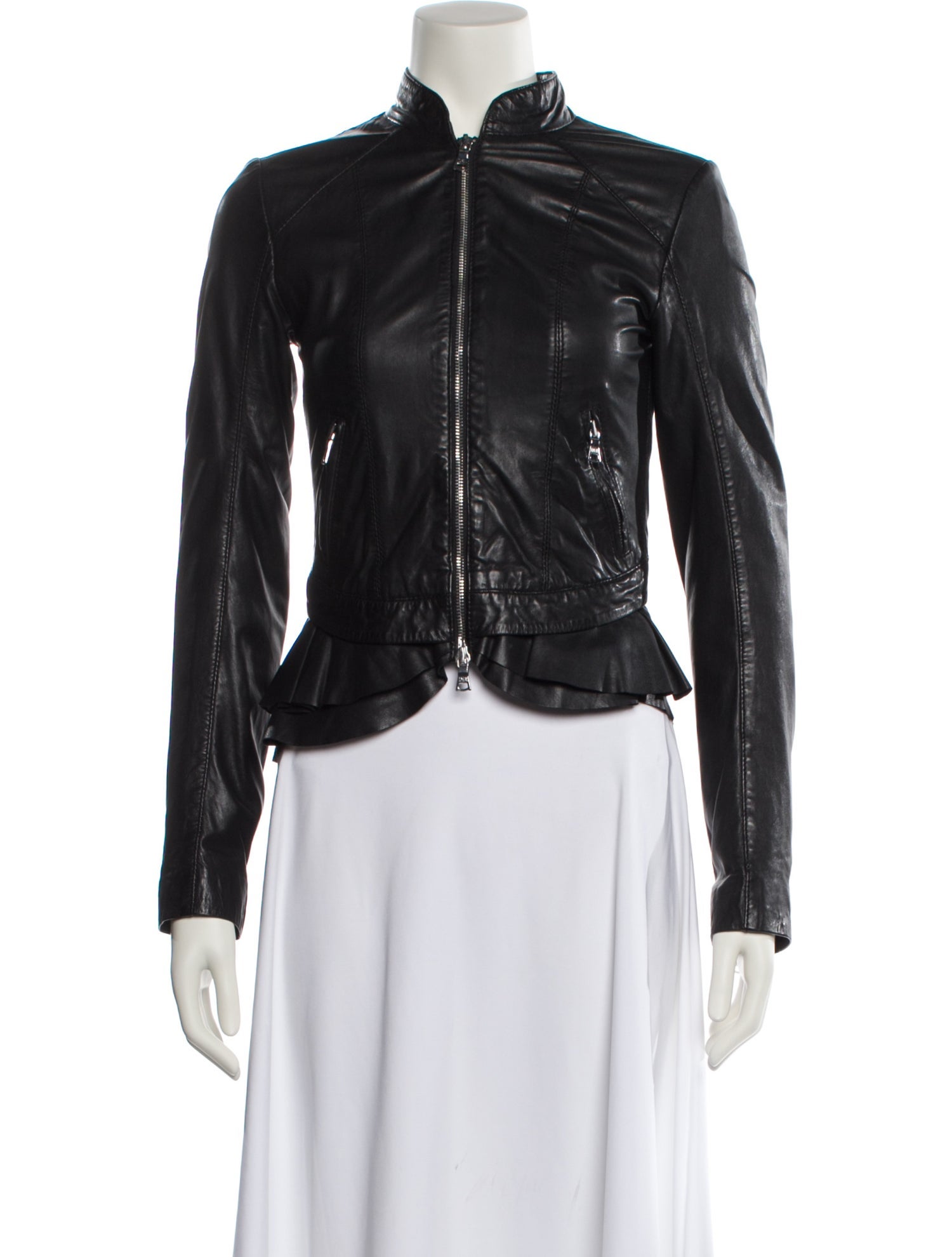 Marissa Webb Leather Biker Jacket