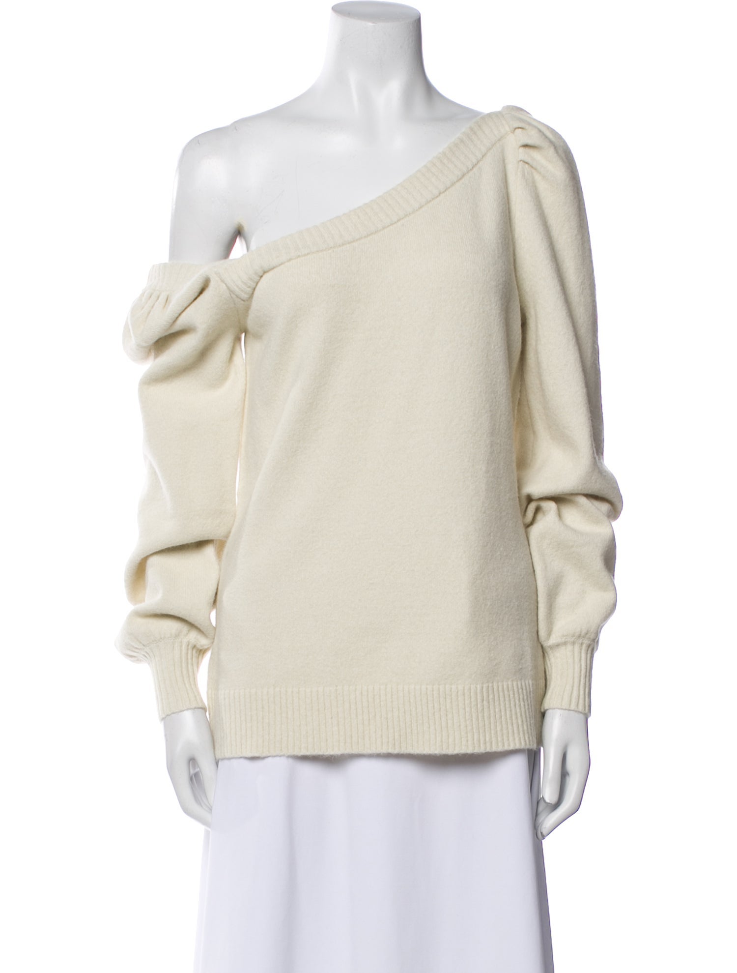 Marissa Webb One-Shoulder Long Sleeve Sweatshirt