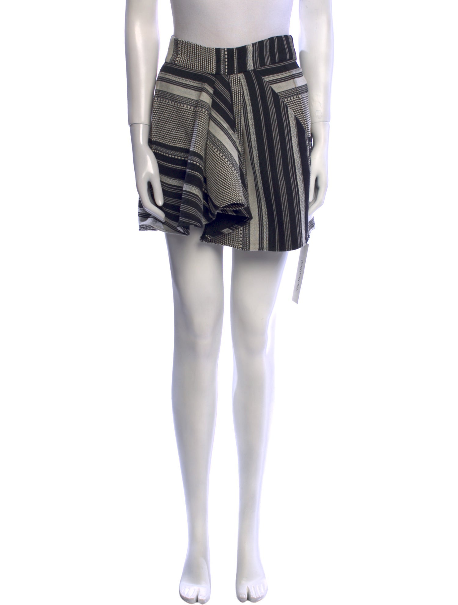 Marissa Webb Striped Mini Skirt