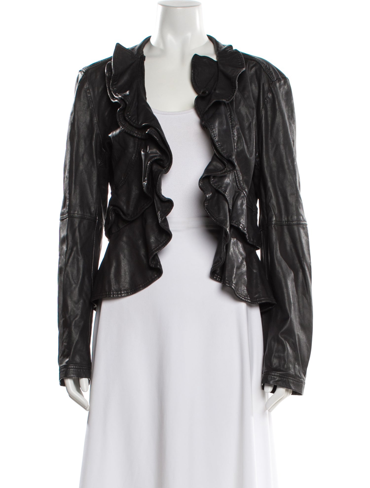 Marissa Webb Lamb Leather Jacket