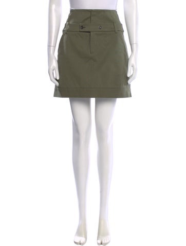 Pre-owned Marissa Webb Mini Skirt In Green