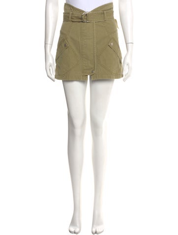 Pre-owned Marissa Webb Mini Skirt In Green