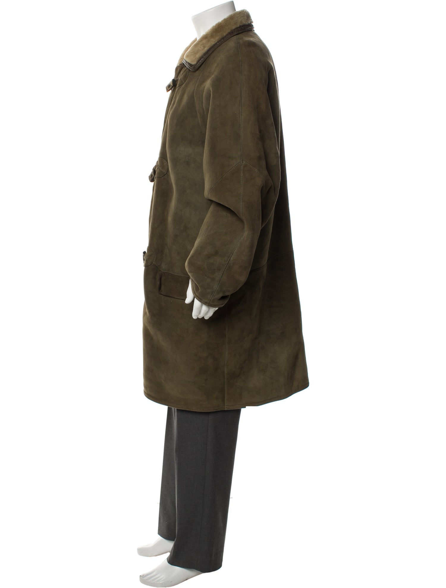 Maximilian Davis Shearling Parka