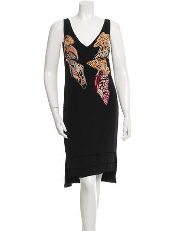 Maiyet Silk Embroidered Dress