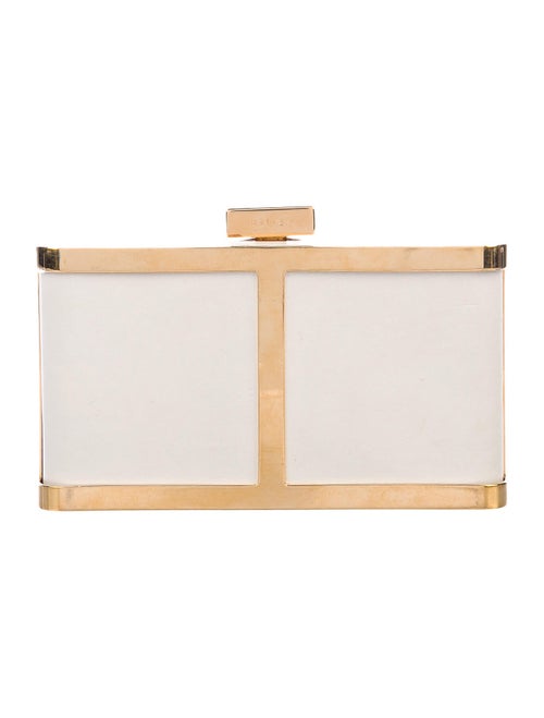 Maiyet Butterfly Box Clutch gold