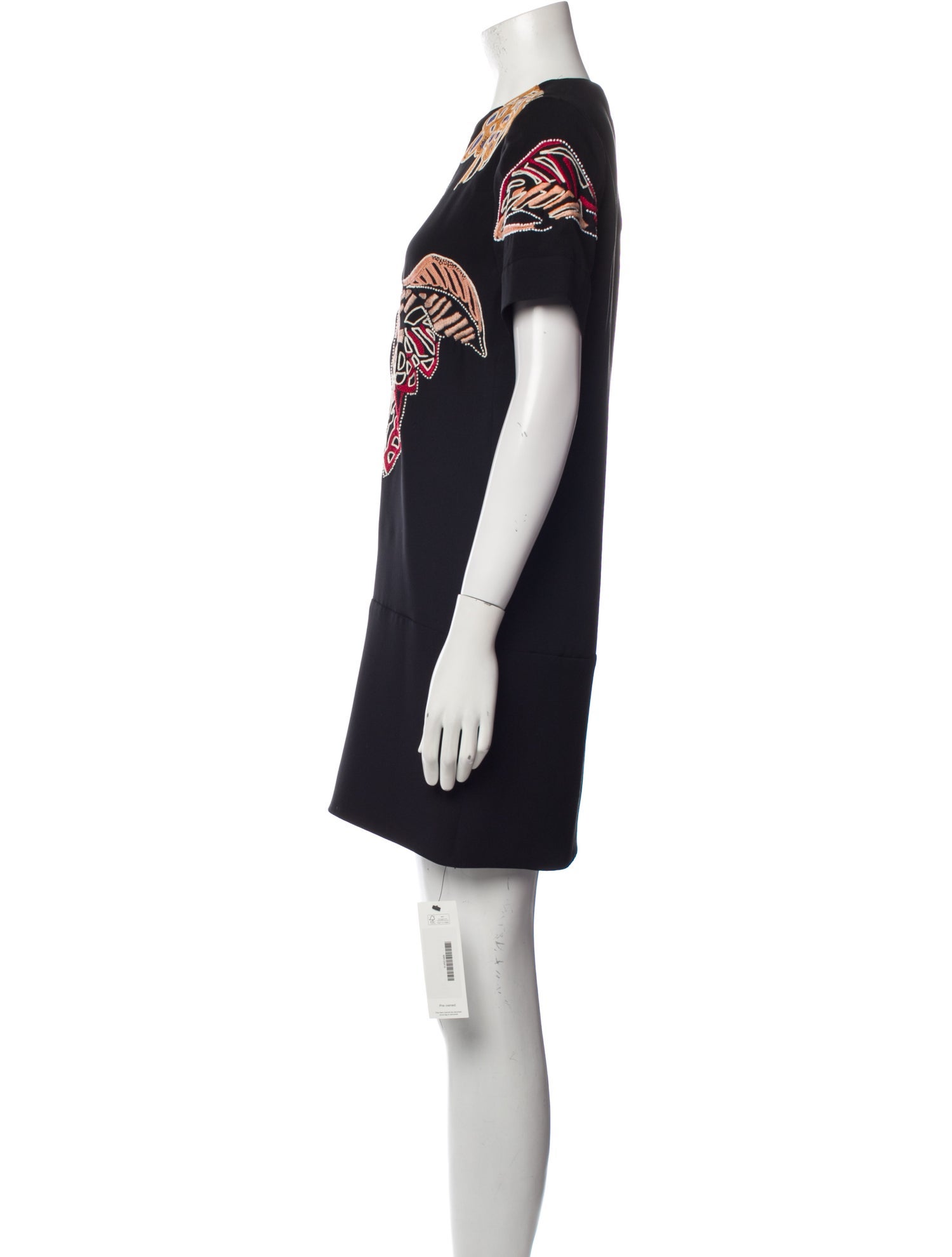 Maiyet Crew Neck Mini Dress