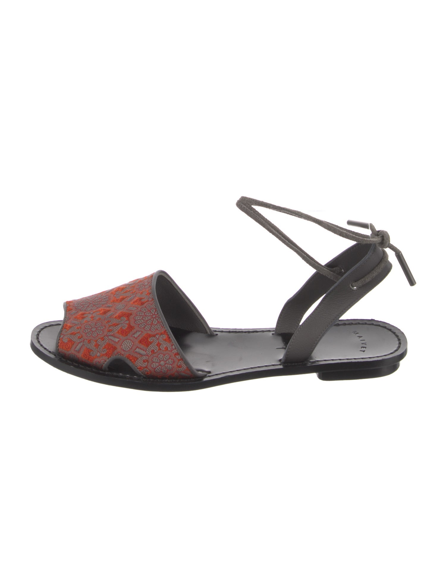 Maiyet Leather Printed Sandals