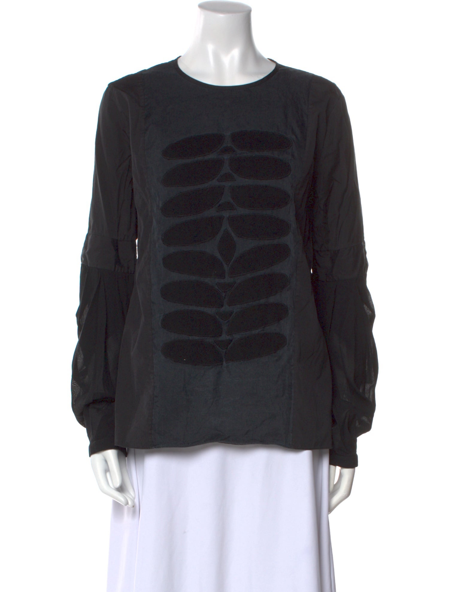 Maiyet Animal Print Crew Neck Sweatshirt