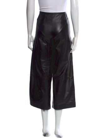 Maiyet Lambskin Wide Leg Pants