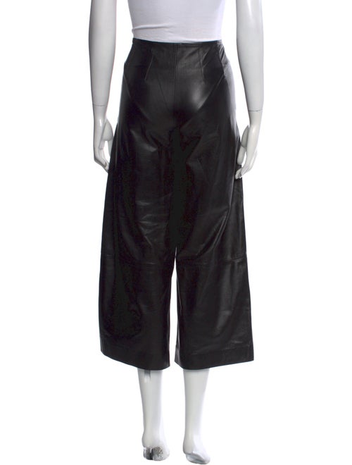 Maiyet Lambskin Wide Leg Pants