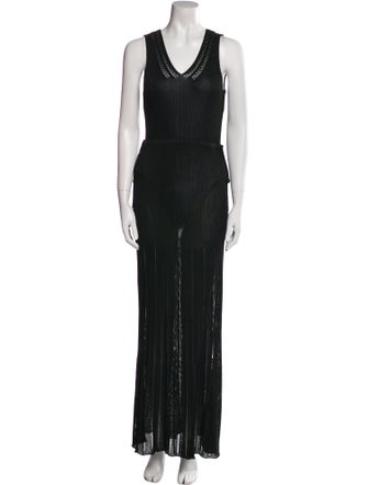 Maiyet Scoop Neck Long Dress