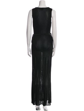 Maiyet Scoop Neck Long Dress