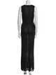 Maiyet Scoop Neck Long Dress