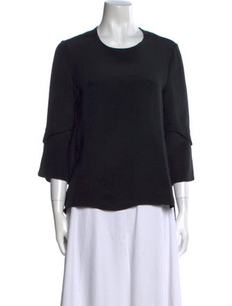 Maiyet Silk Crew Neck Blouse
