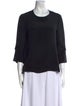 Maiyet Silk Crew Neck Blouse