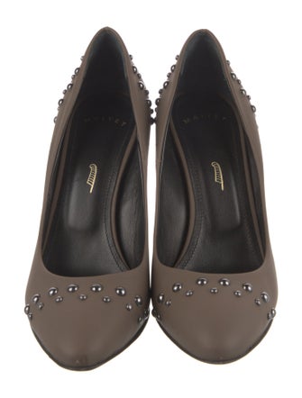 Maiyet Leather Studded Accents Pumps