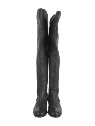 Maiyet Leather Studded Accents Boots