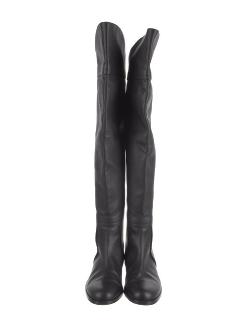 Maiyet Leather Studded Accents Boots