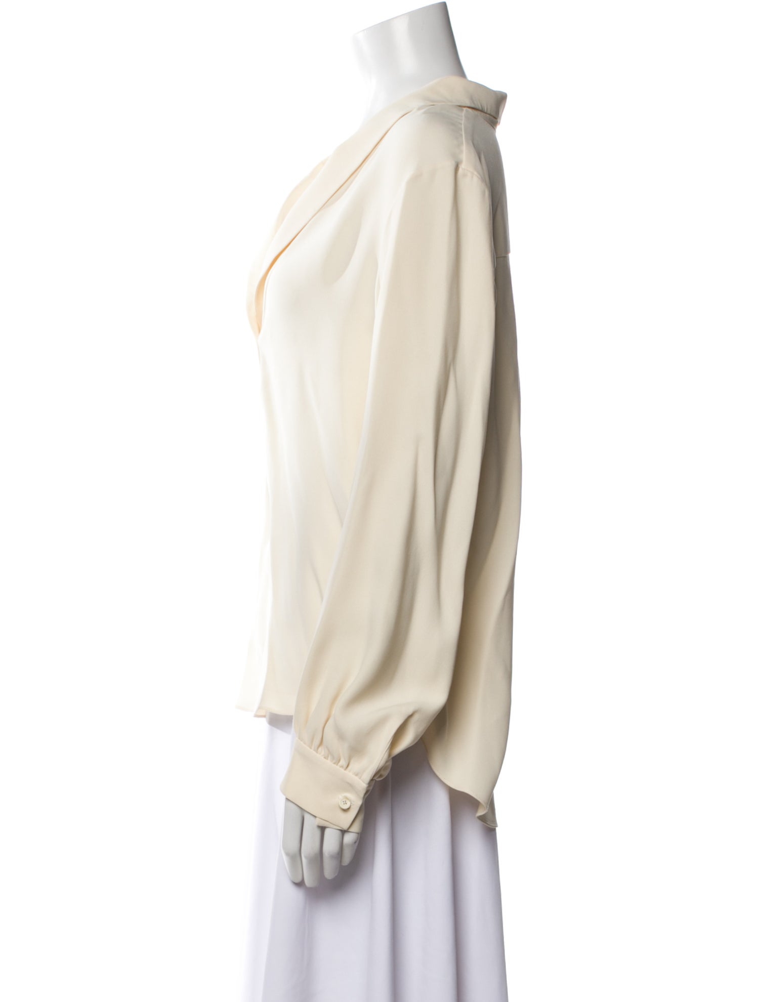 Maiyet Silk V-Neck Blouse