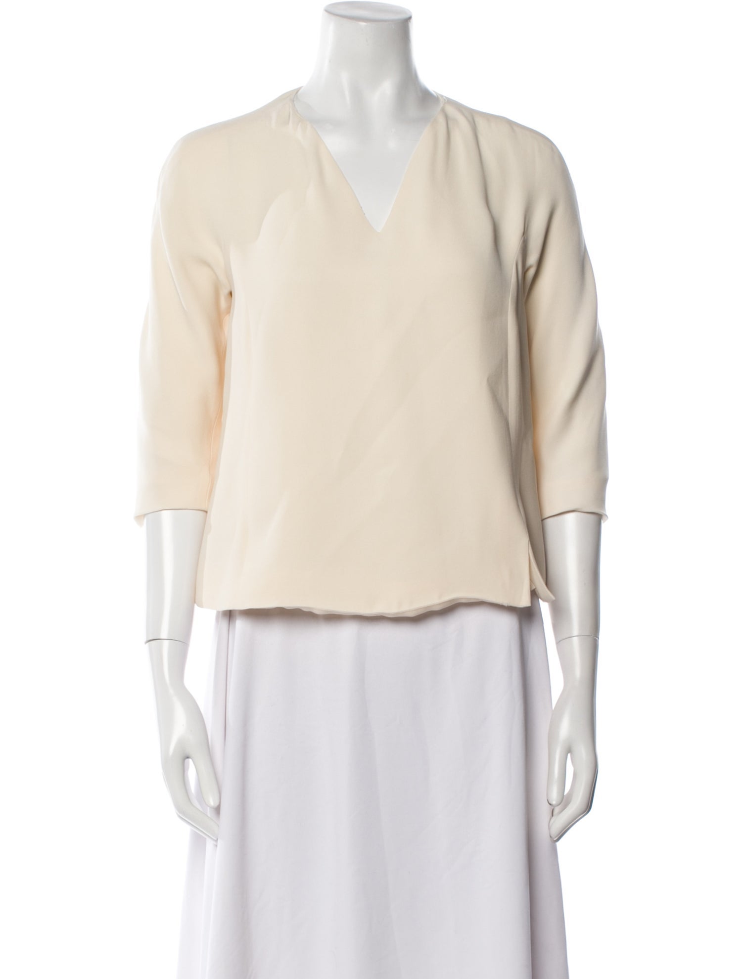 Maiyet Silk V-Neck Blouse