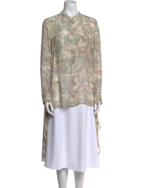 Maiyet Silk Floral Print Tunic