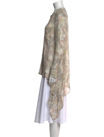 Maiyet Silk Floral Print Tunic